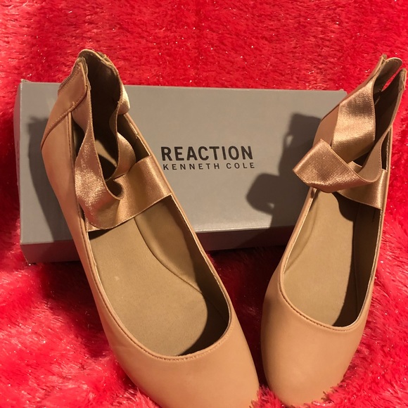 Kenneth Cole Reaction Shoes | Kenneth Cole Ballerina Shoes | Color: Cream | Size: 8 | Route91's Closet